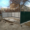 Закончена реконструкция контейнерной площадки для домов 8 Марта 140,142,144,Академика Павлова 15.